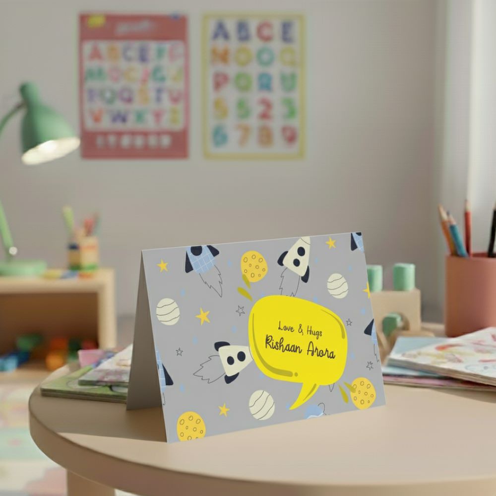 Personalised Gift Notecard