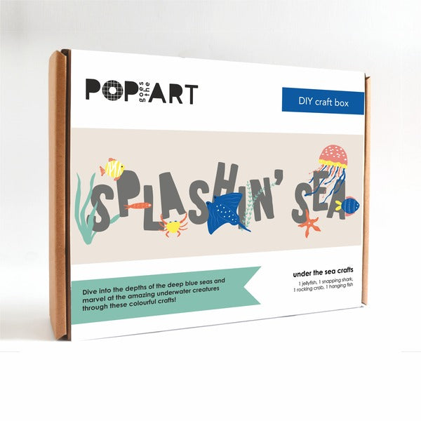 Open and Play Craft Boxes-Splashin' Sea