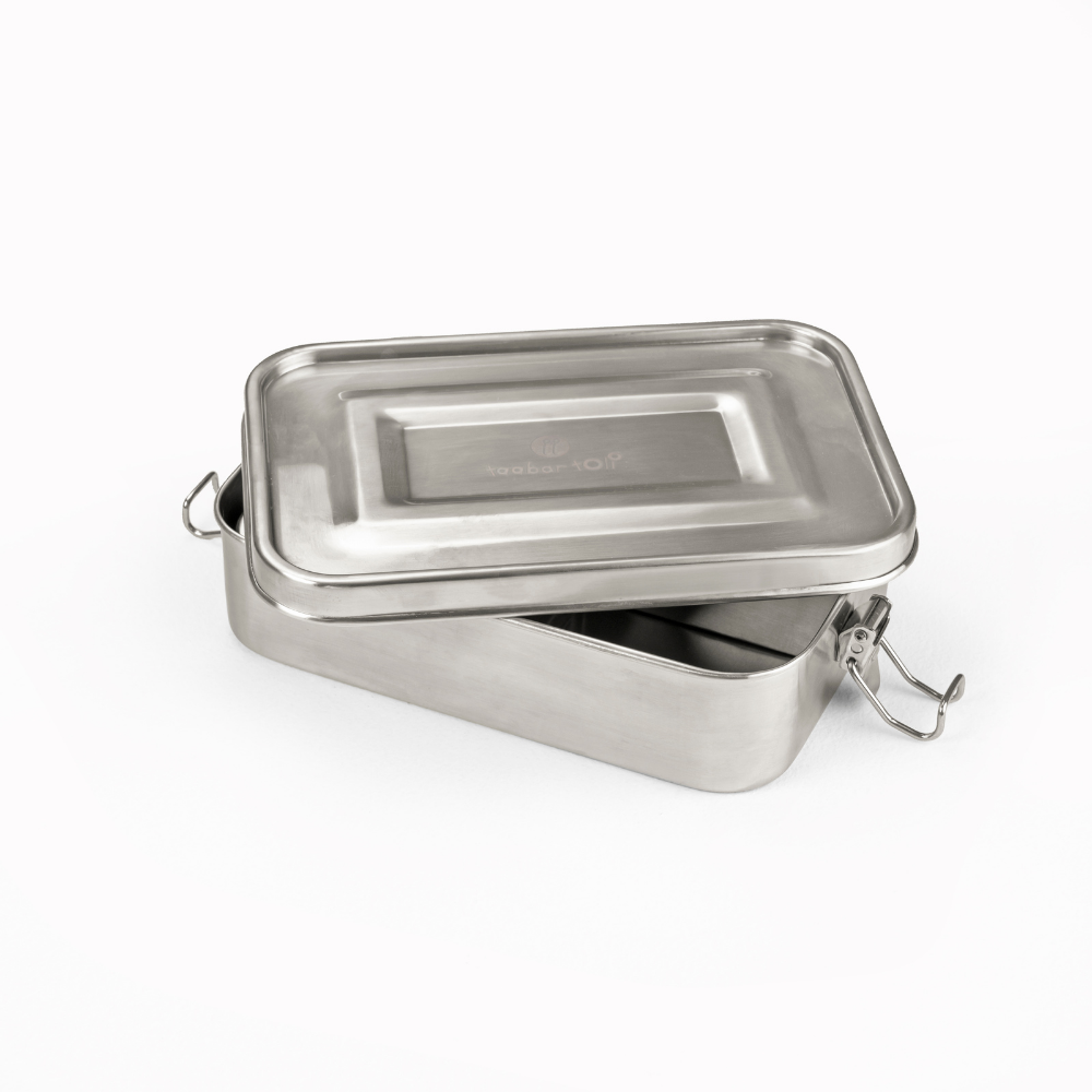 Stainless Steel 5 Section Bento Lunch Box With Dip Container