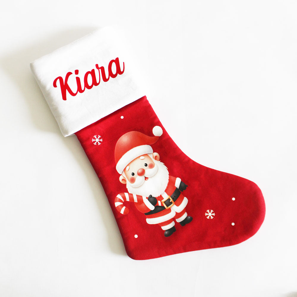 Cute Christmas Stocking - Santa