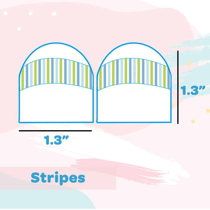 Shoe Labels Pack - Stripes