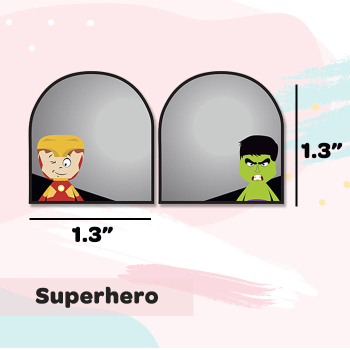 Shoe Labels Pack - Superhero- 12 Pairs