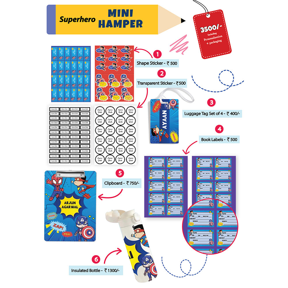 Mini Hamper - Boys - Superhero