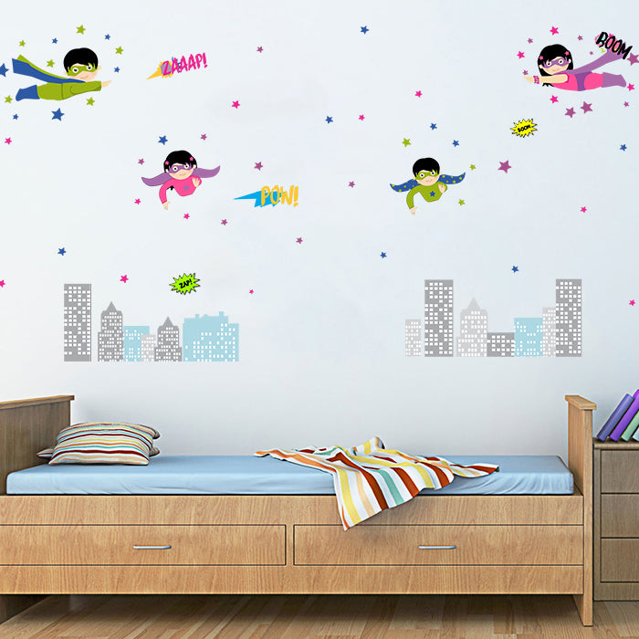 Superkids Wall Sticker For Kids