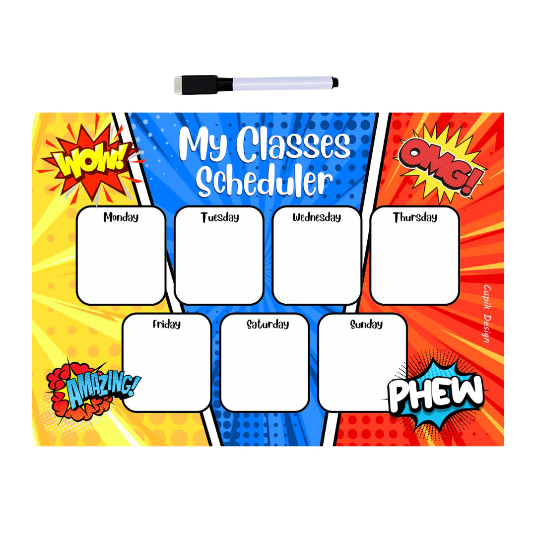 Superkid Weekly Planner (Magnetic)