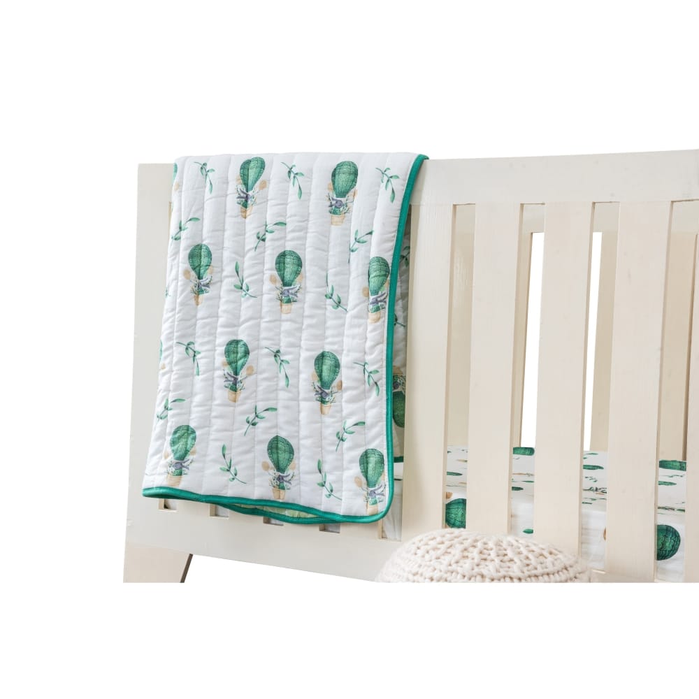 Theoni 100% Organic Cotton reversible Quilts - Cappadocia Dreams