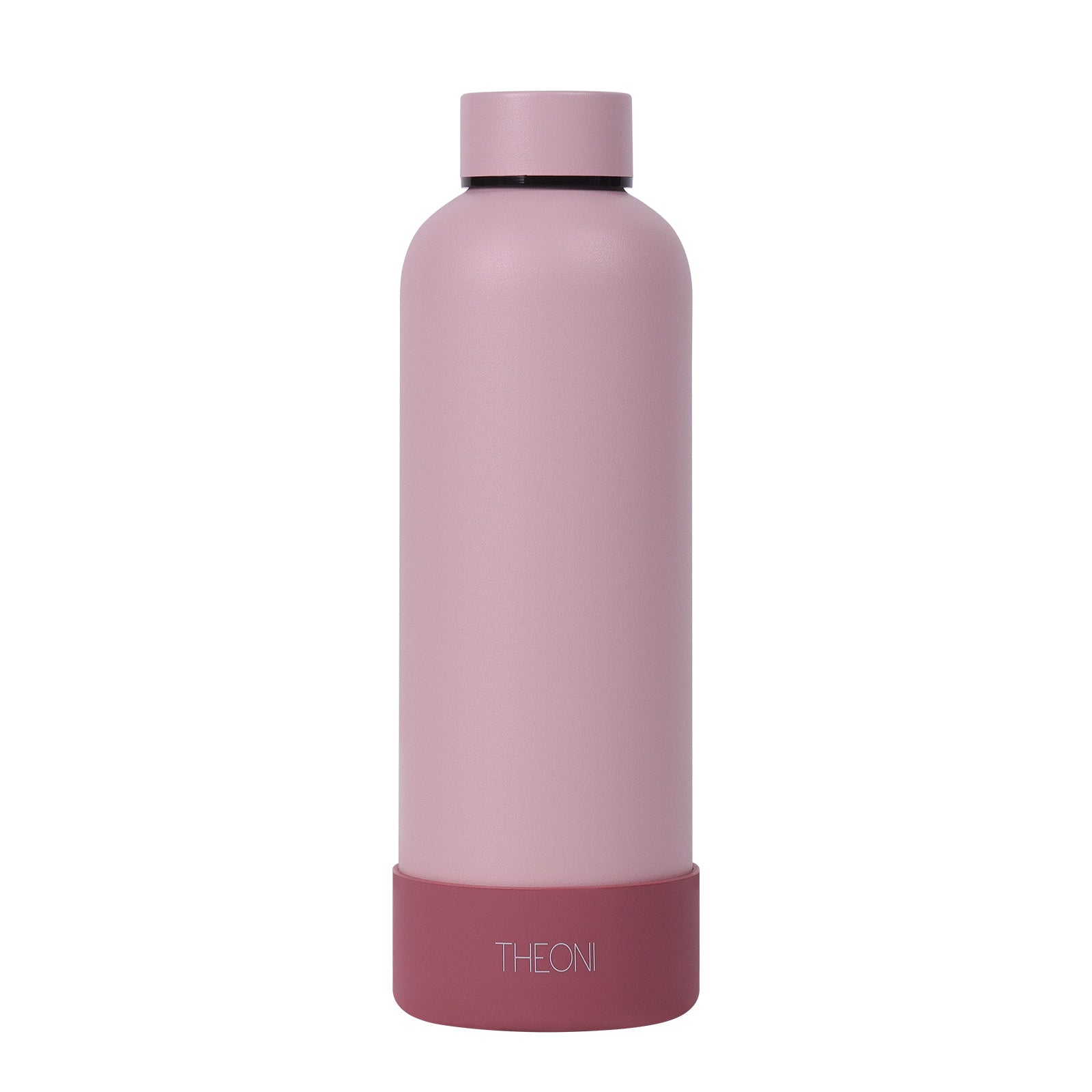Theoni stainless Steel Double Walled Insulated Thermos Flask / Insulated Water Bottle| 24 Hours Hot & Cold |Leak Proof| Easy to Carry School And Travel Bottle - Playful Purple & Pretty Peach (Set of 2) (500ml)