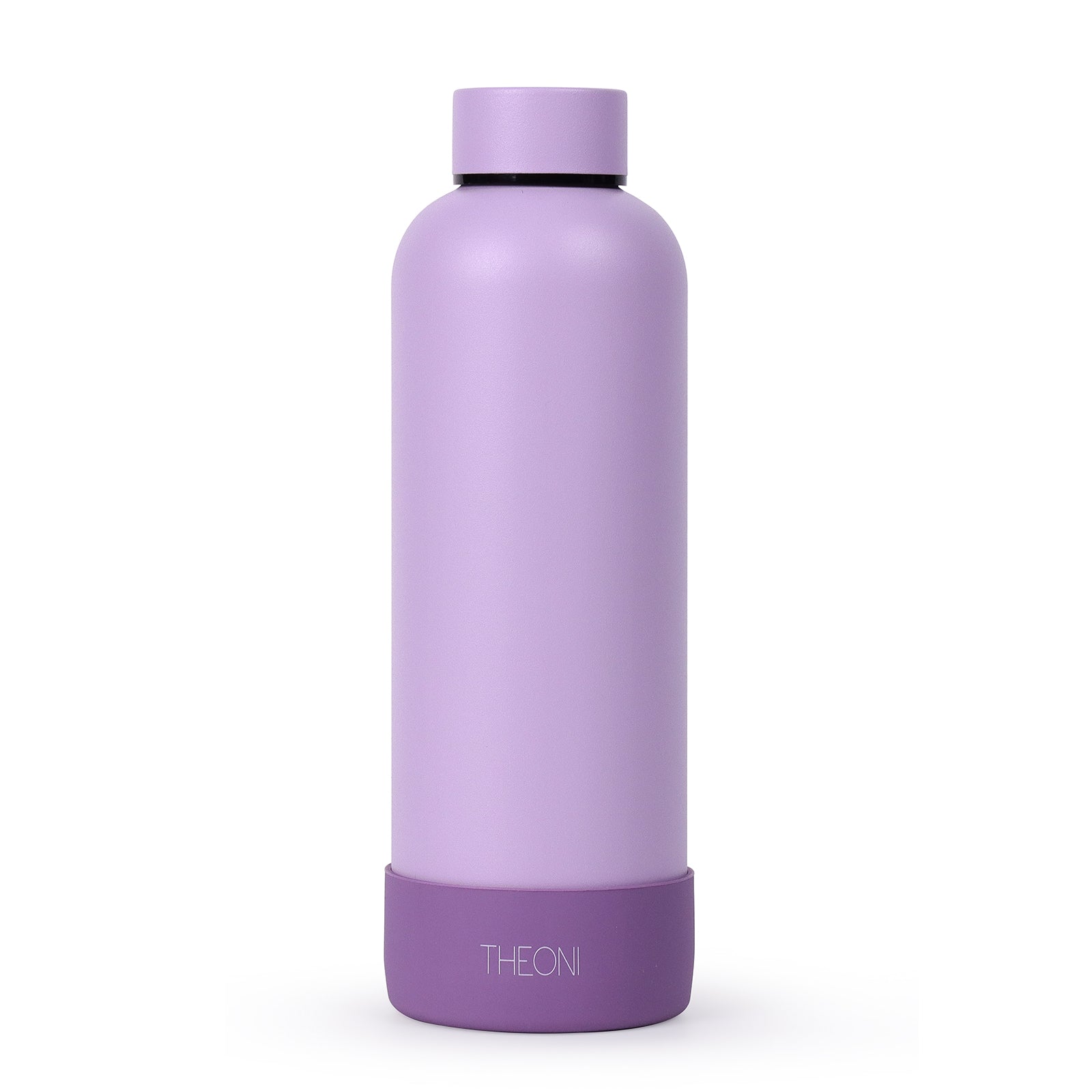 Theoni stainless Steel Double Walled Insulated Thermos Flask / Insulated Water Bottle| 24 Hours Hot & Cold |Leak Proof| Easy to Carry School And Travel Bottle - Weekday Blues & Playful Purple (Set of 2) (500ml)