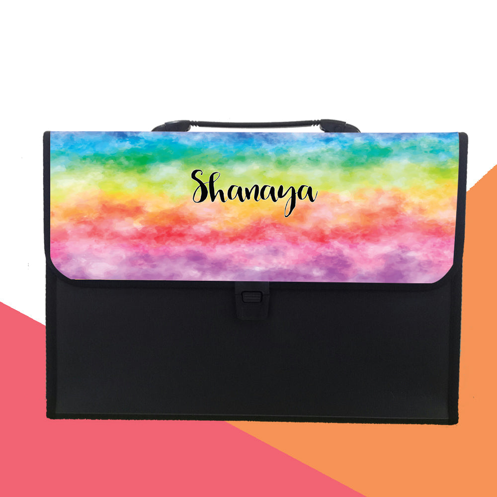 Personalised black Folder