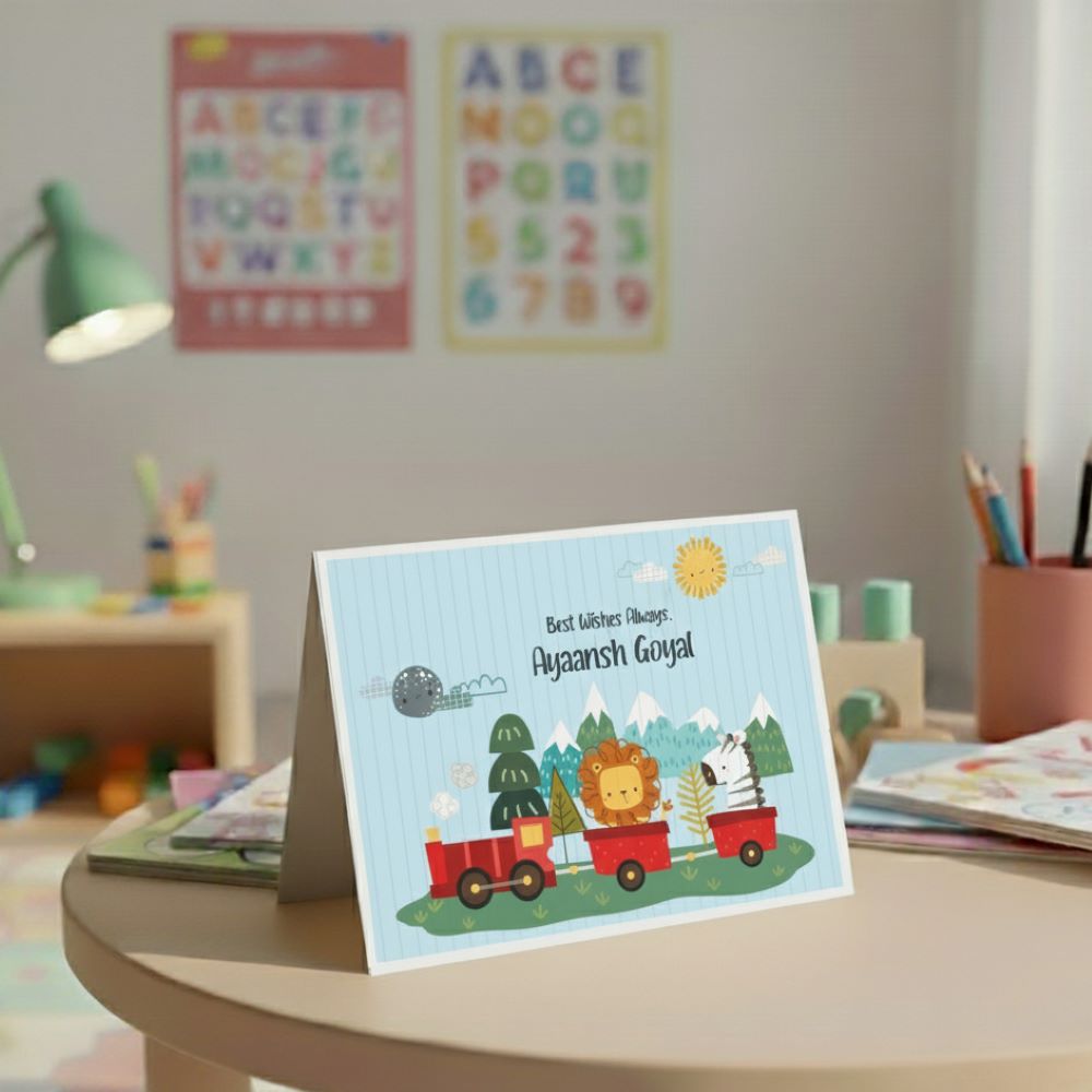 Personalised Gift Notecard