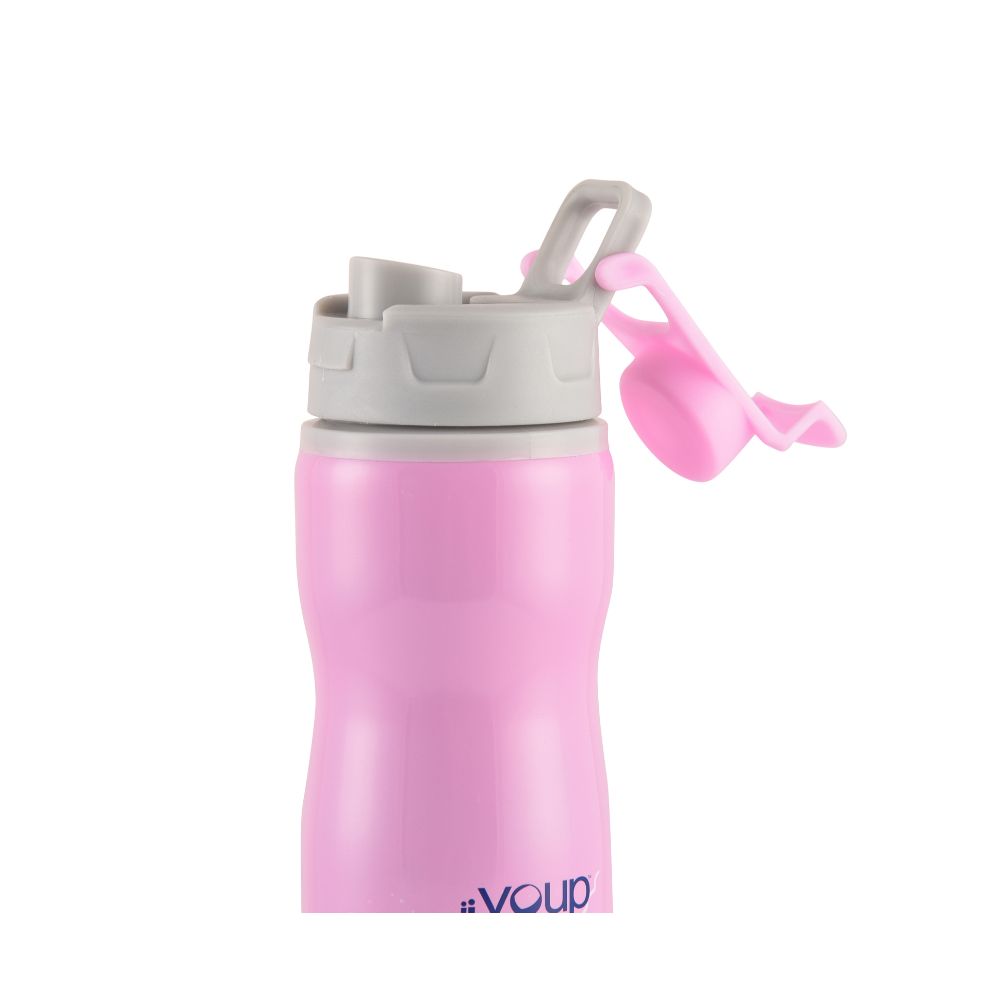 Youp Stainless Steel Pink Color Unicorn Kids Water Bottle Bingo - 750 Ml