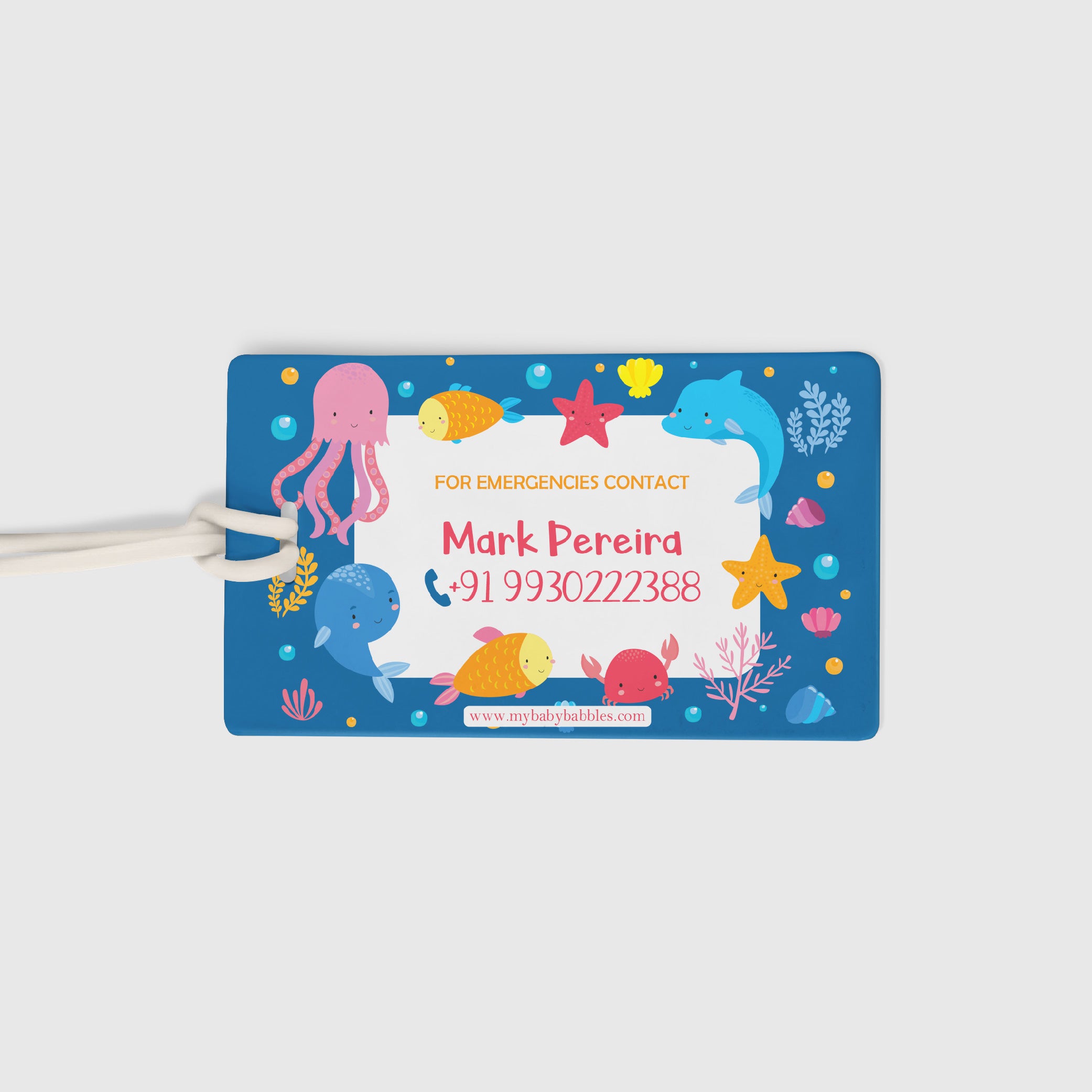 Marine Luggage Tags - Set Of 2