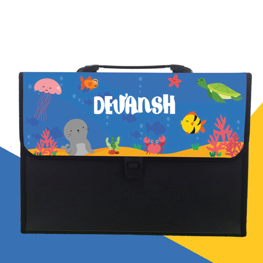 Personalised black Folder