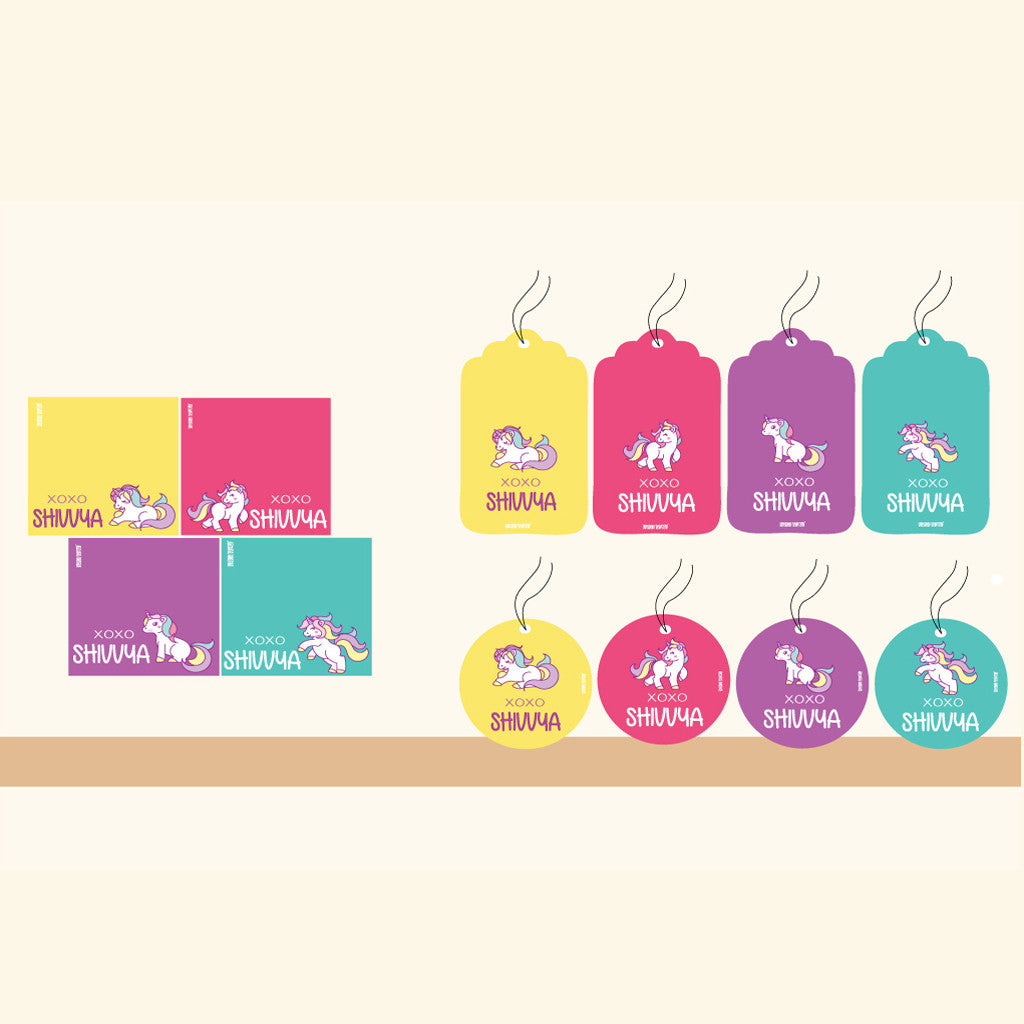 Personalised Gift Tag Set - Set of 80