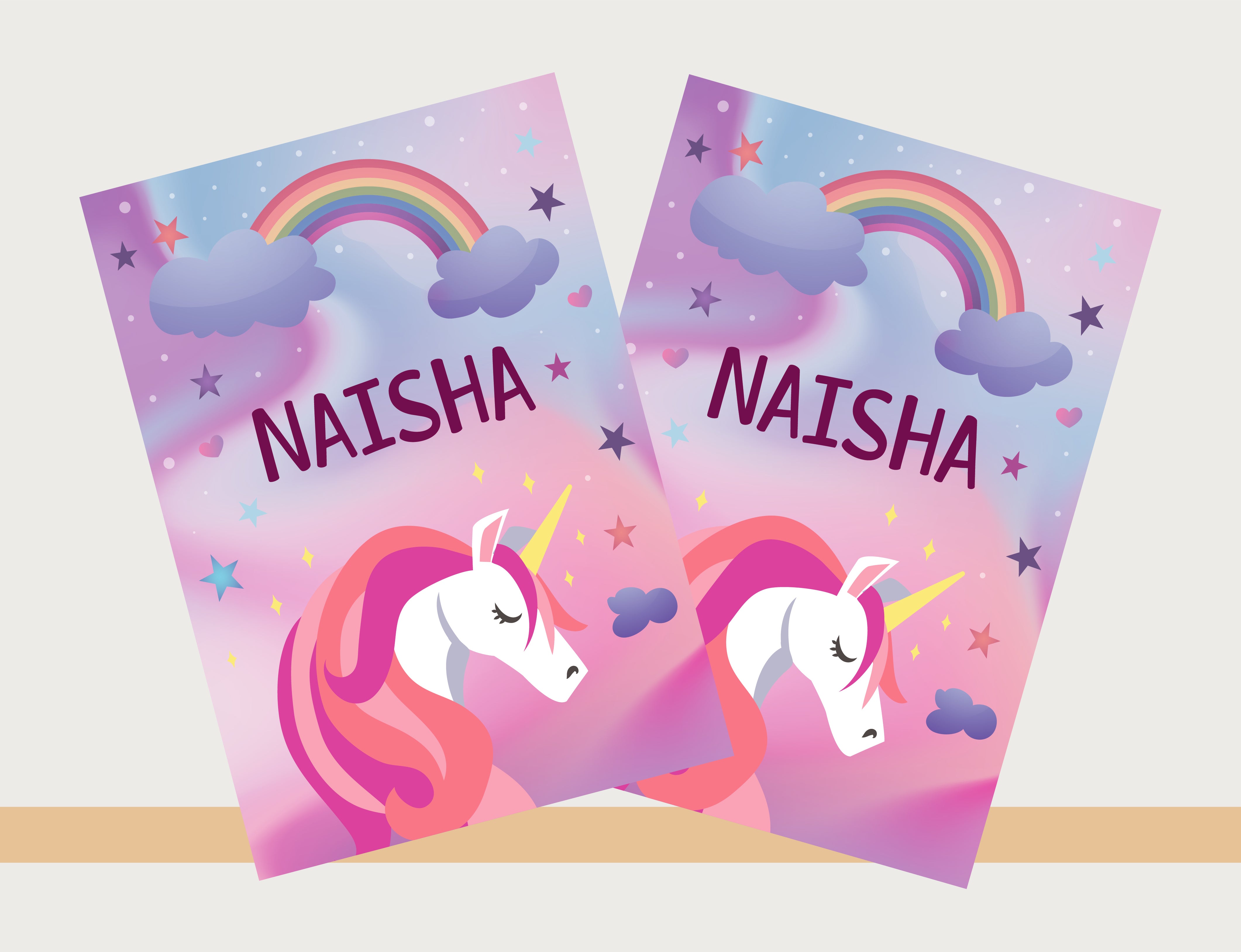Personalised Notebooks - Set of 2