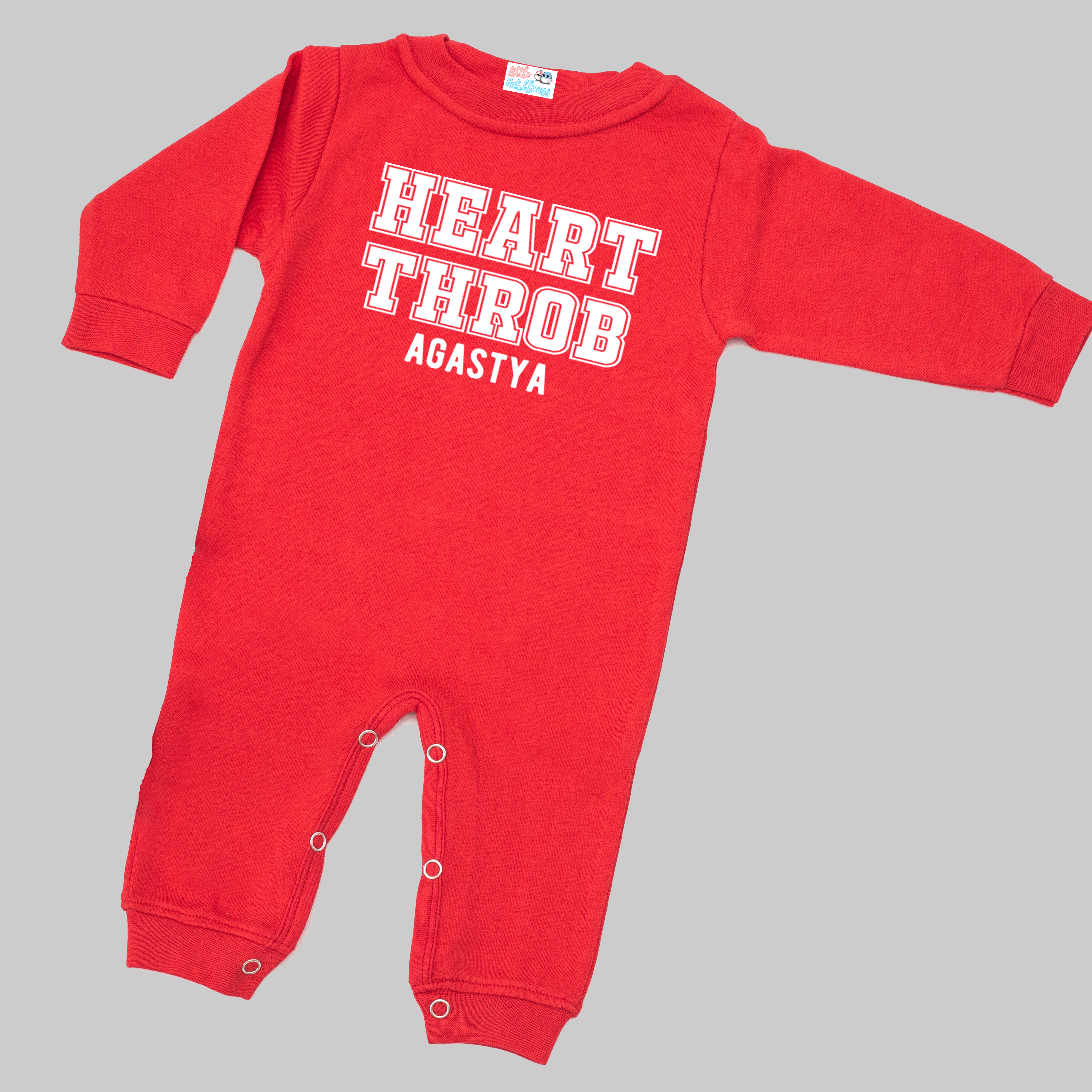 Heart Throb Red Onesie / Romper / Tshirt
