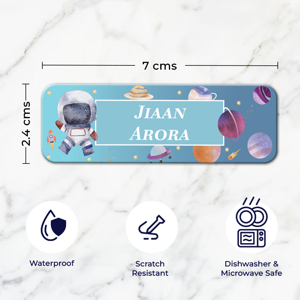 Personalised Waterproof Sticker (kids) Set of 60