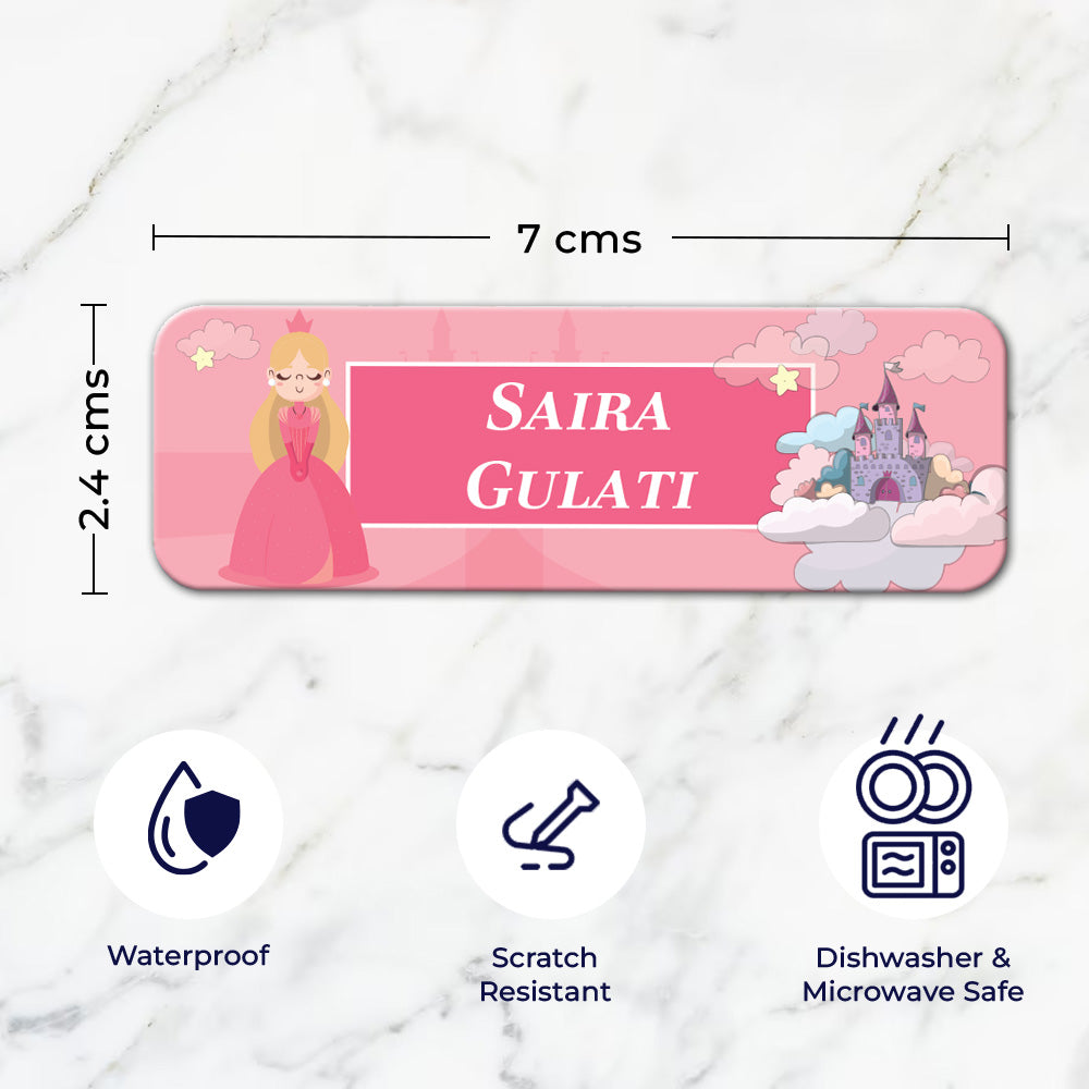 Personalised Waterproof Sticker (kids) Set of 60