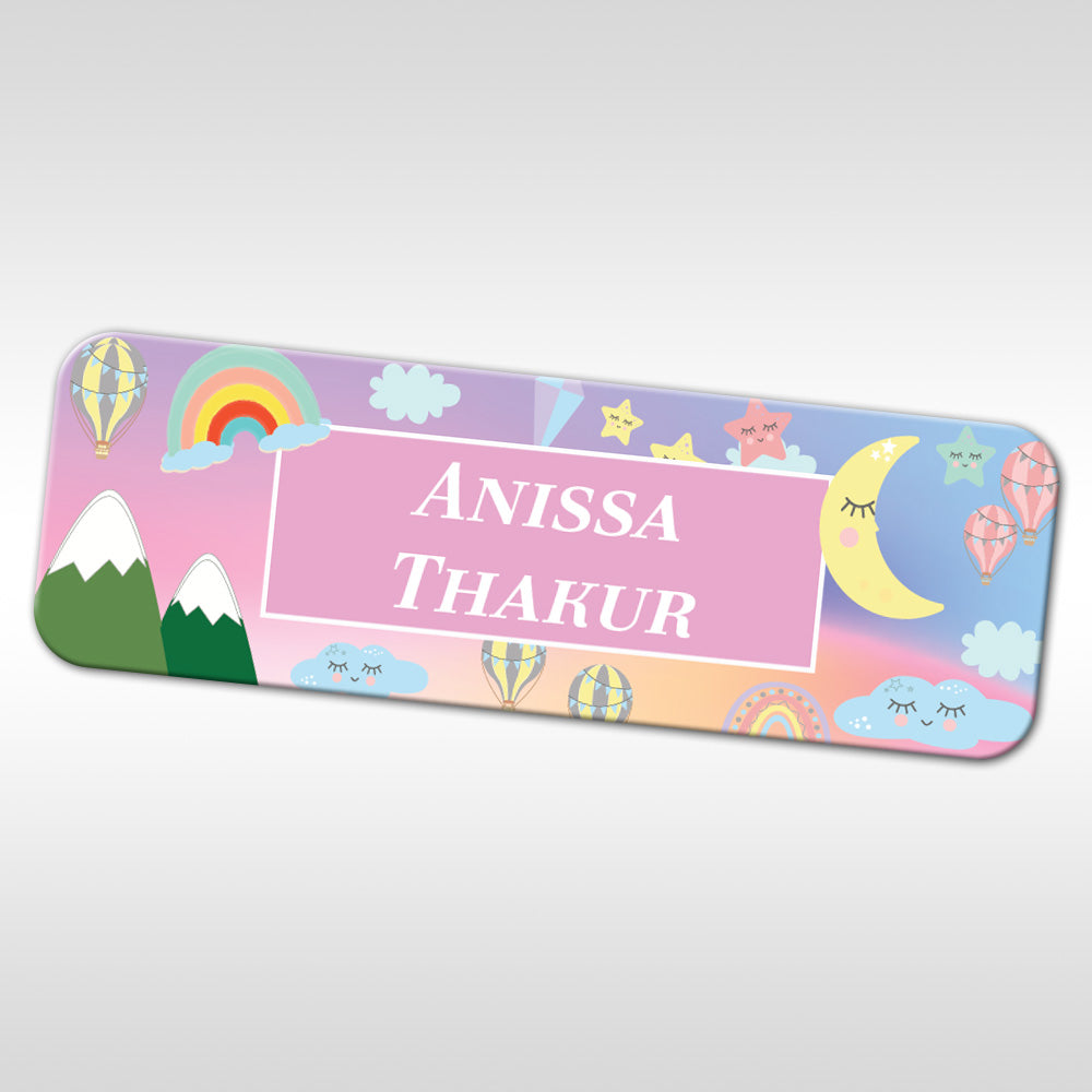 Personalised Waterproof Sticker (kids) Set of 60