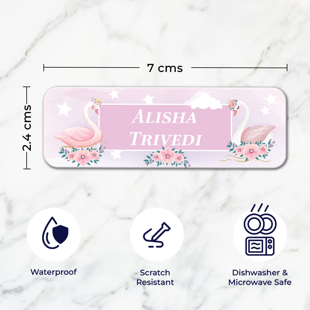 Personalised Waterproof Sticker (kids) Set of 60