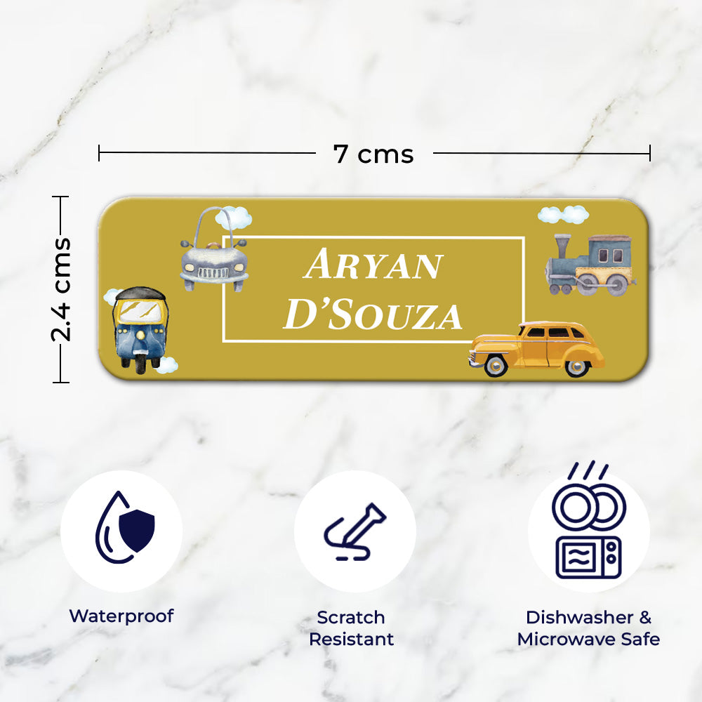 Personalised Waterproof Sticker (kids) Set of 60