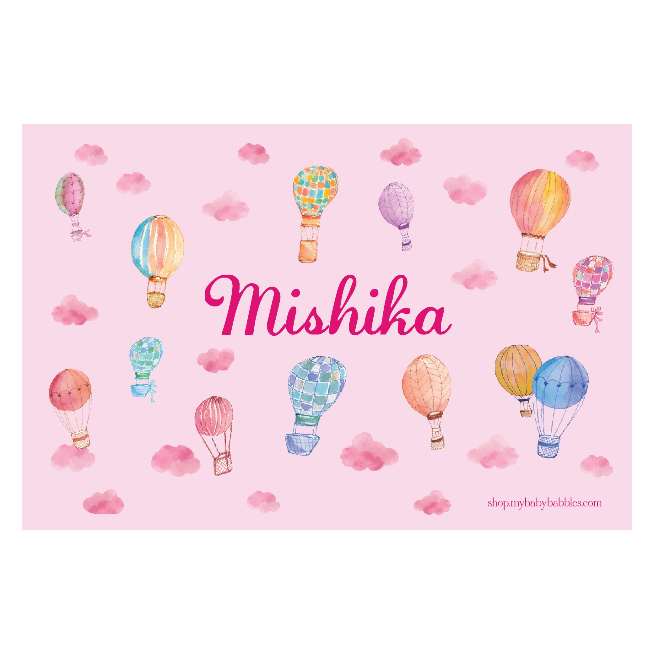Personalized Themed Tablemat