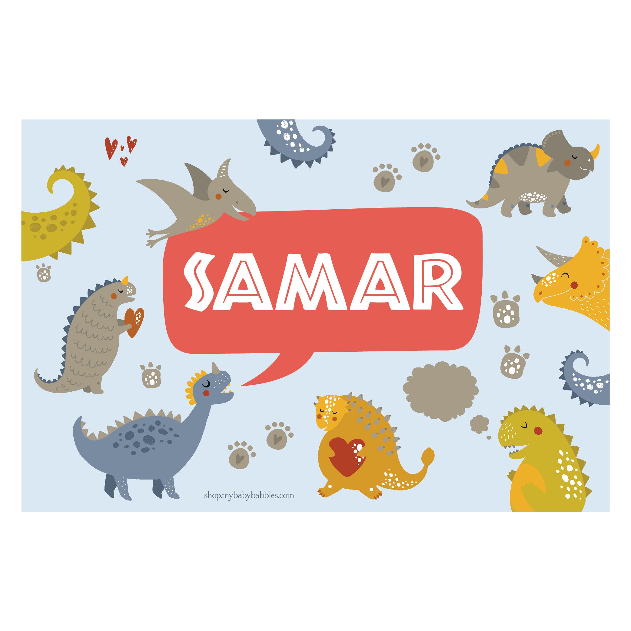 Personalized Themed Tablemat