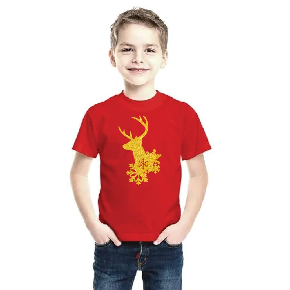 Personalised Christmas Tshirts - Reindeer