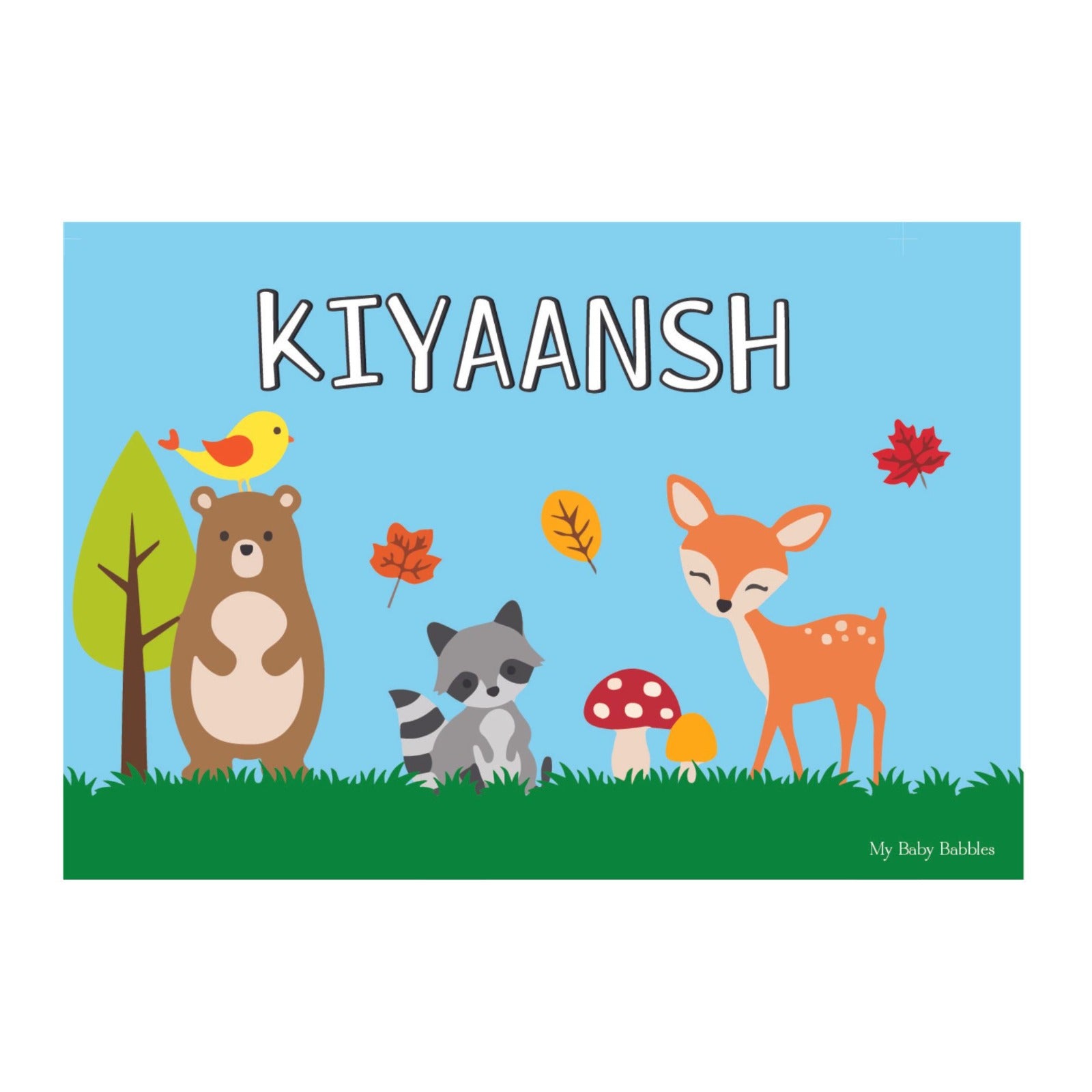 Personalized Themed Tablemat