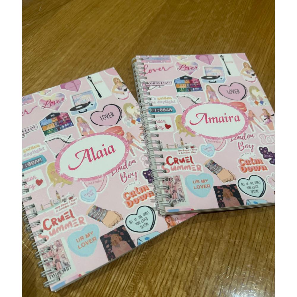 Notebooks -Taylor Swift theme