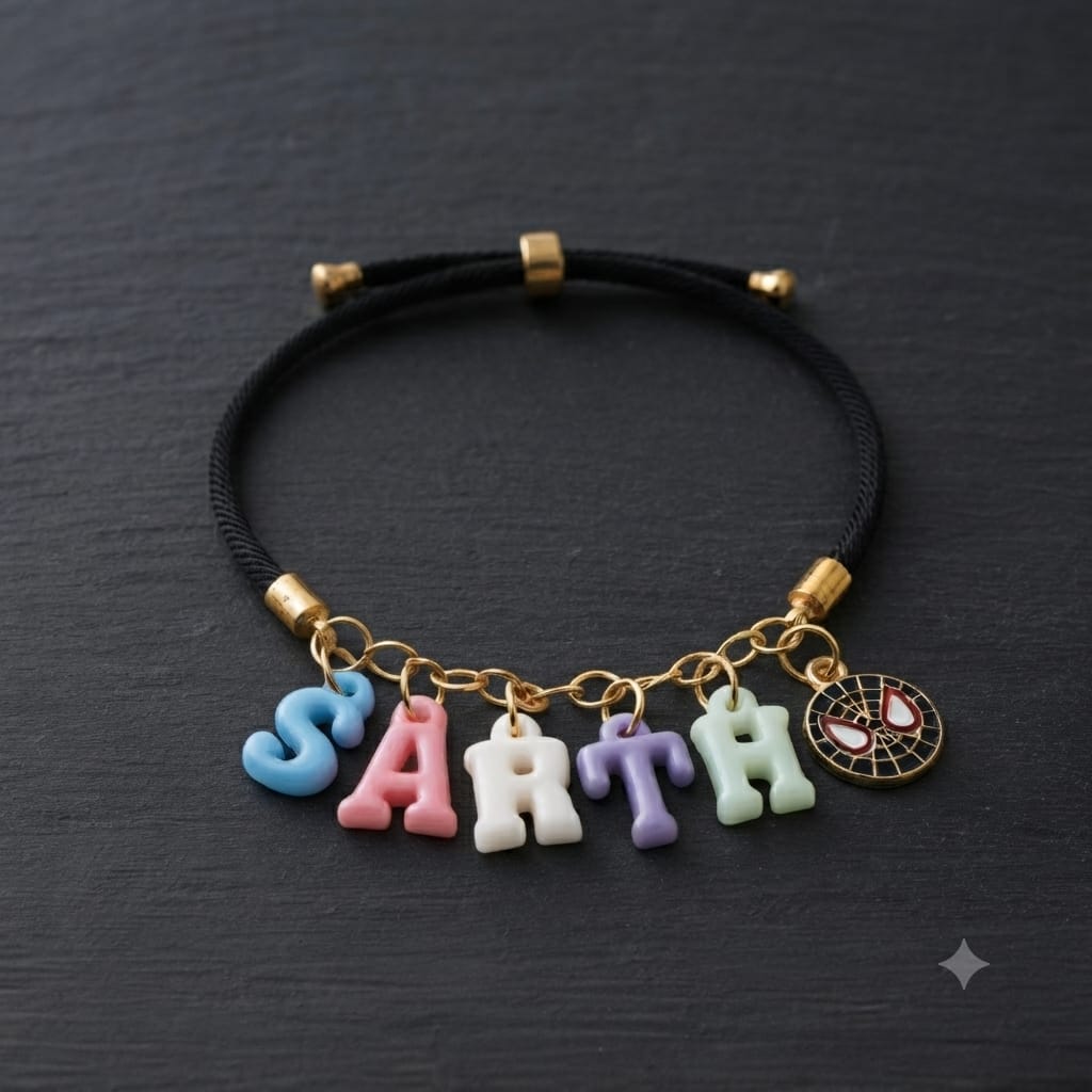 Name Bracelet Rakhi