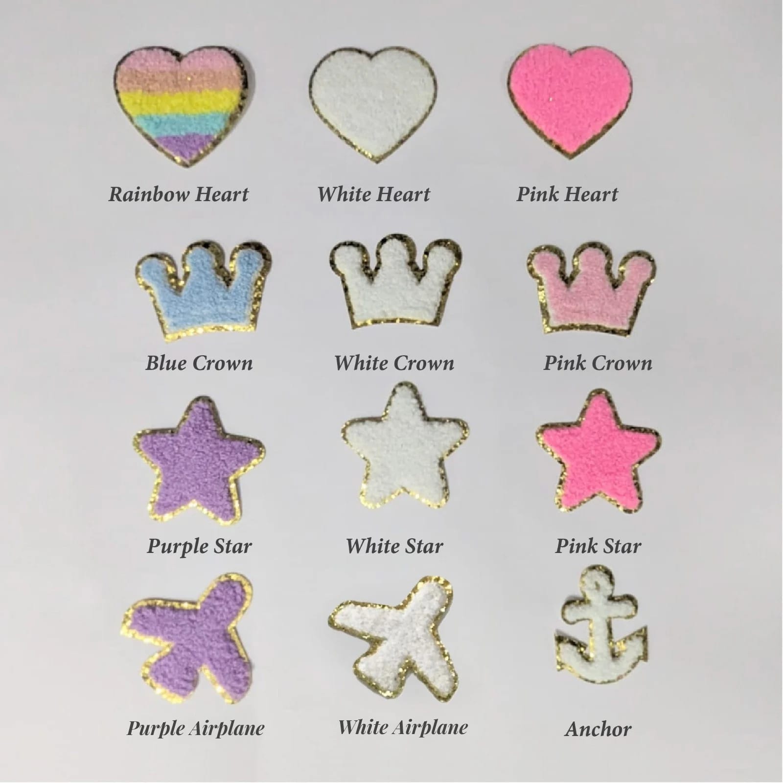 Custom Denim Jackets with Glitter Letter Patches