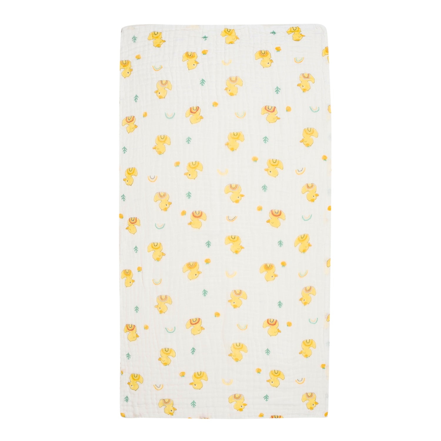 Baby Moo Duck 100% Cotton Ultra Soft Eco Friendly Absorbent Towel - White