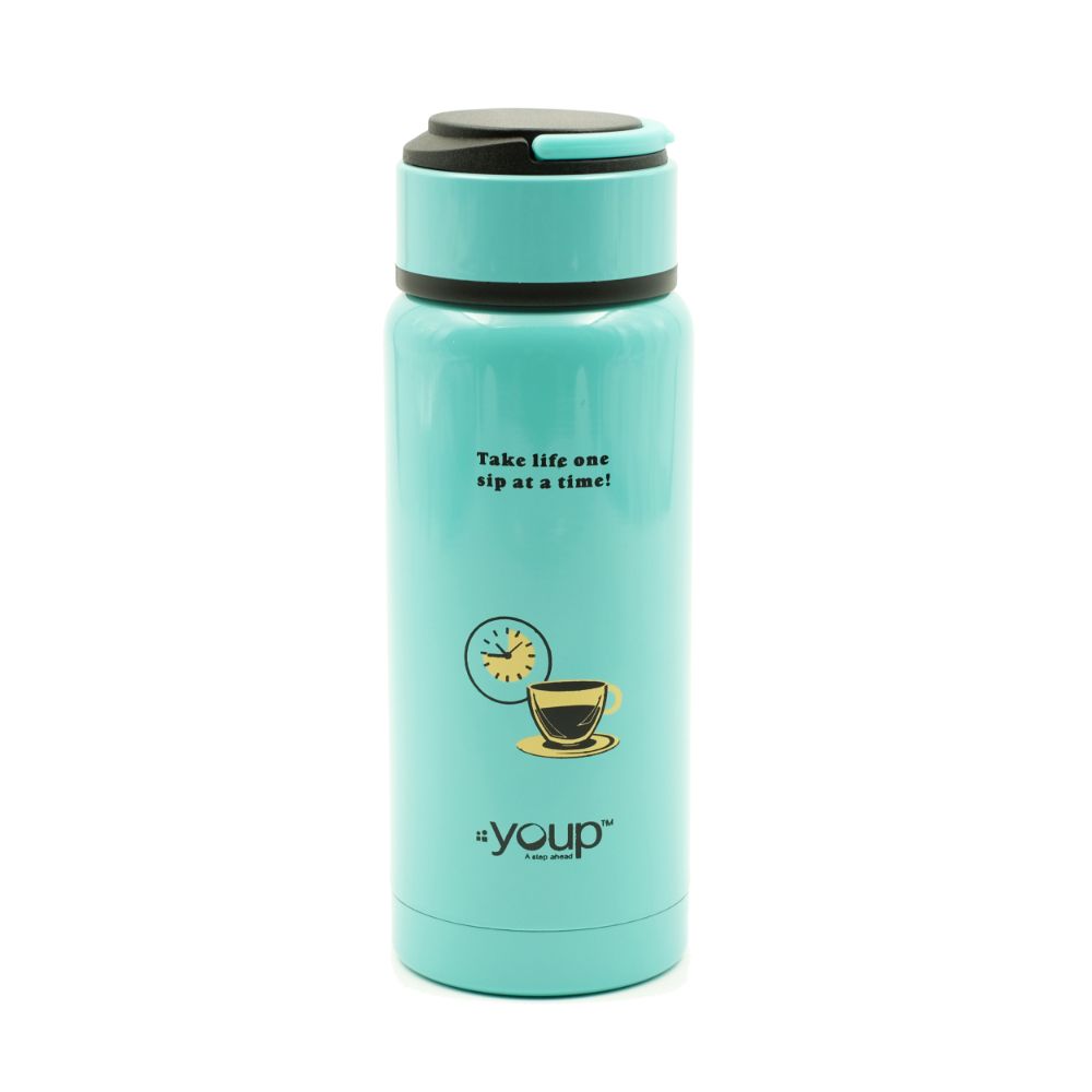 Youp Thermosteel Insulated Aqua Blue Color Kids Water Bottle Yp261 - 260 Ml