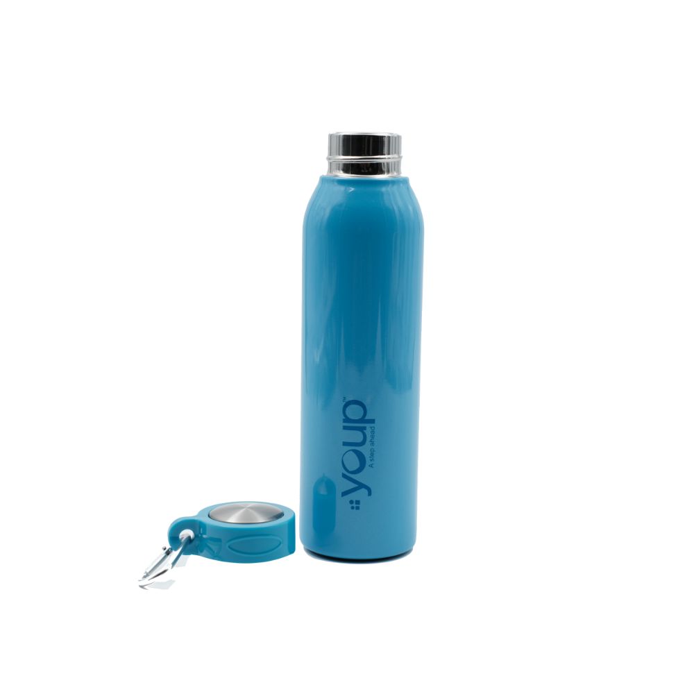 Youp Thermosteel Insulated Blue Color Water Bottle Spirit - 500 Ml