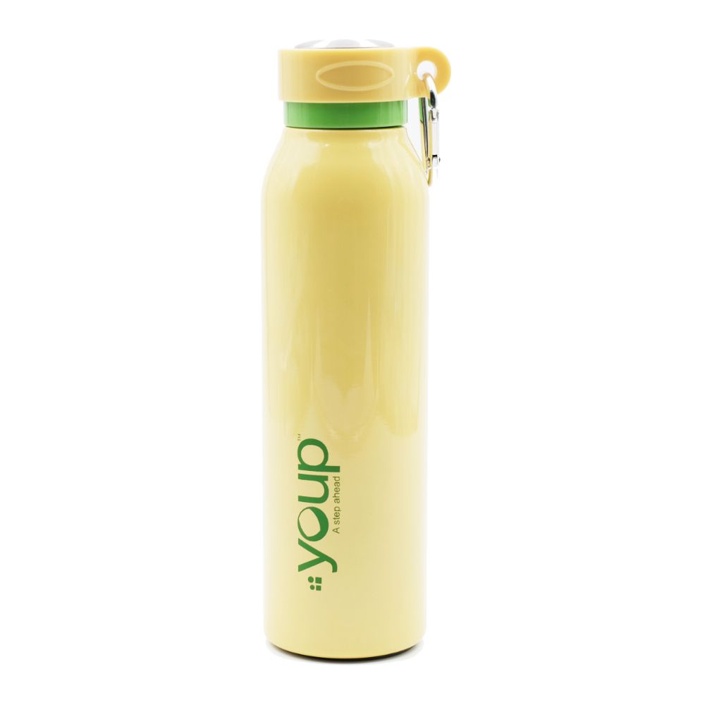 Youp Thermosteel Insulated Yellow Color Water Bottle Spirit - 500 Ml