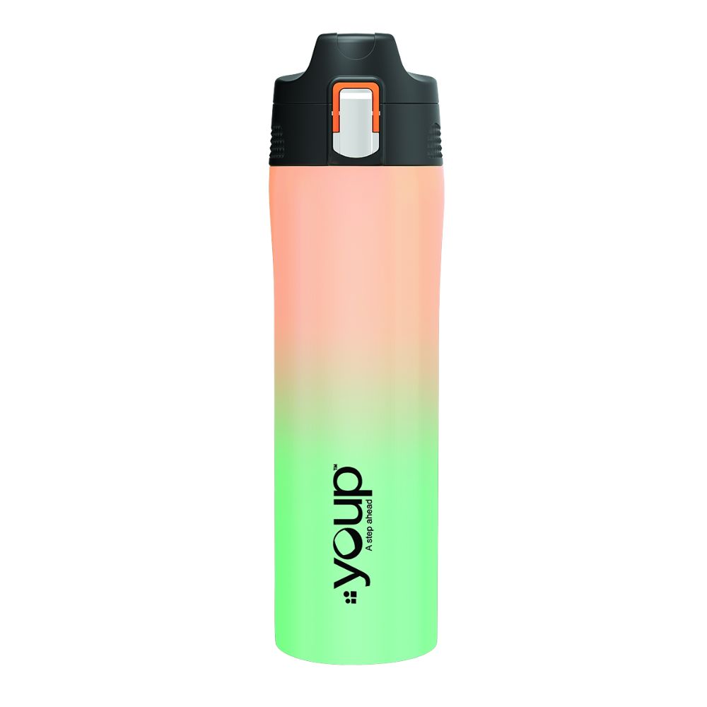 Youp Thermosteel Insulated Green Color Water Bottle Lexus - 500 Ml