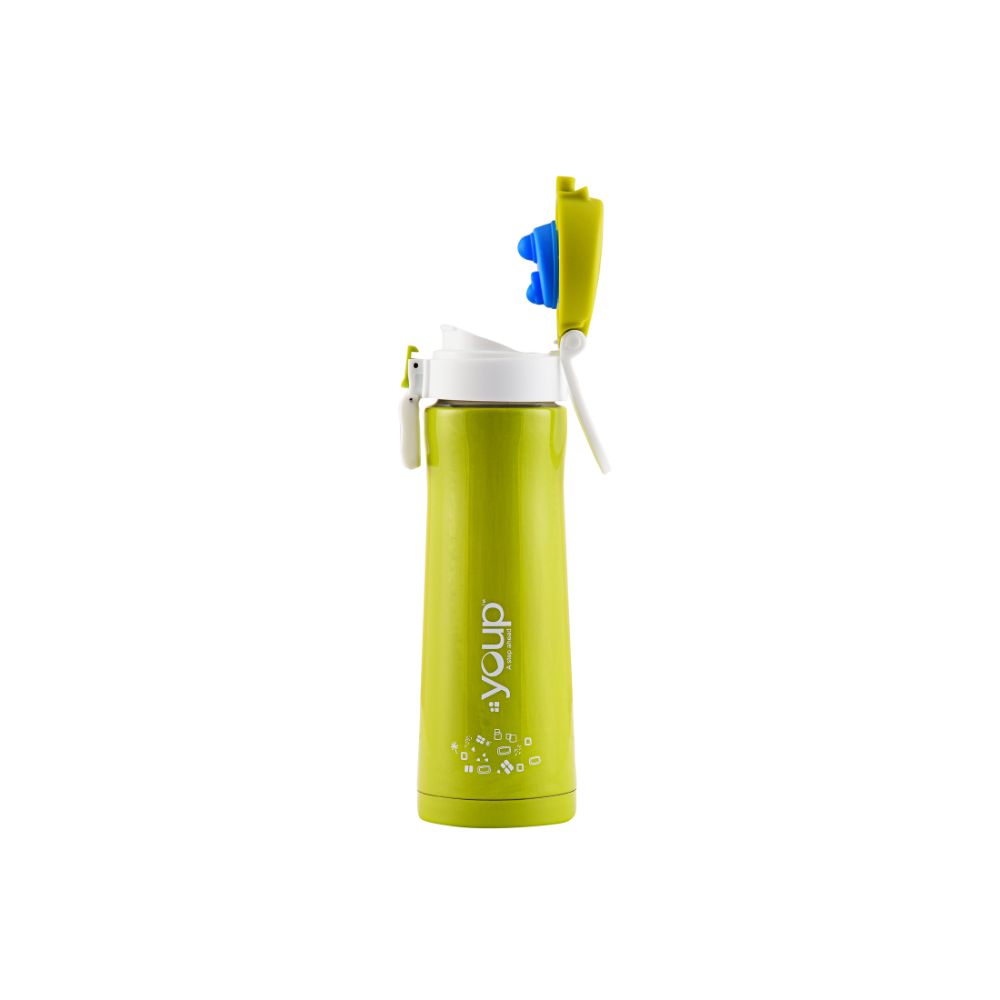 Youp Thermosteel Insulated Green Color Water Bottle Orchid - 500 Ml
