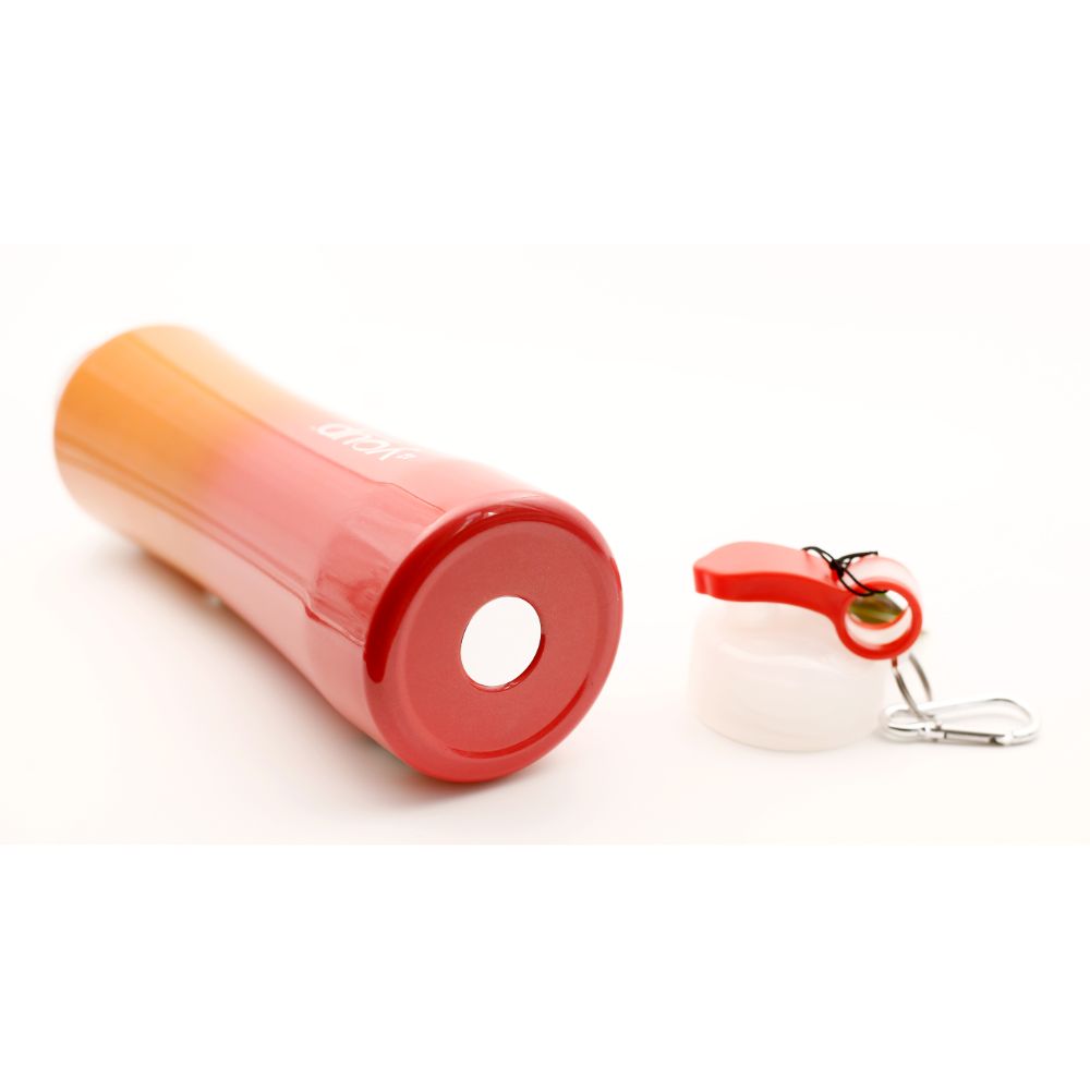Youp Thermosteel Orange And Red Color Water Bottle Passion901 - 900 Ml