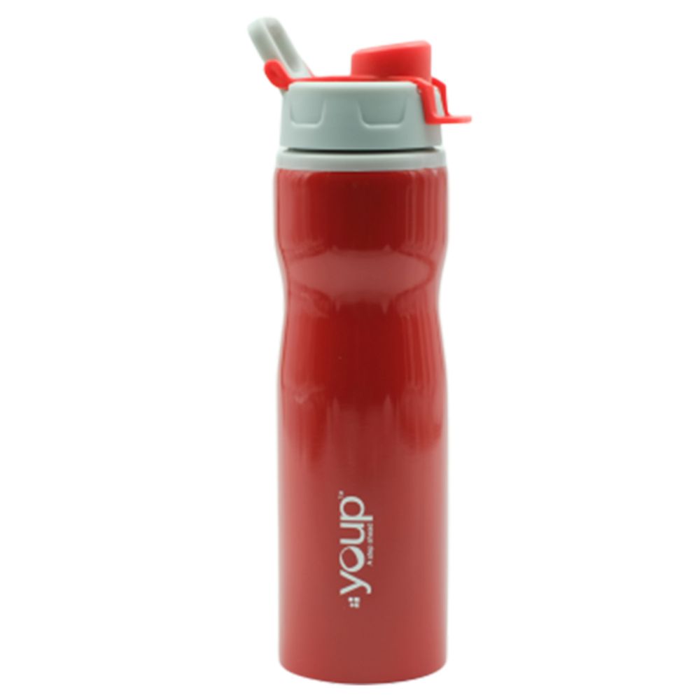 Youp Stainless Steel Red Color Sports Series Sipper Bottle Yps7505 - 750 Ml