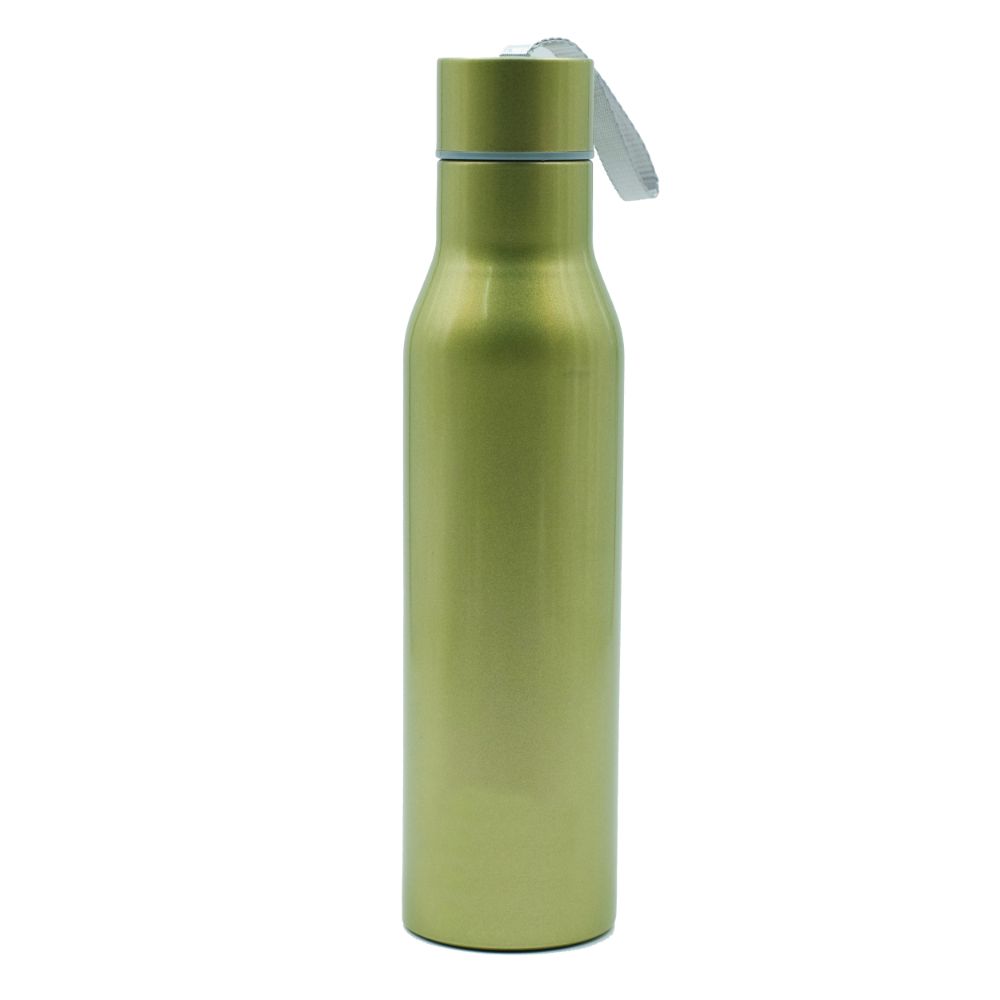 Youp Stainless Steel Metallic Green Color Sports Series Bottle Hyper - 750 Ml