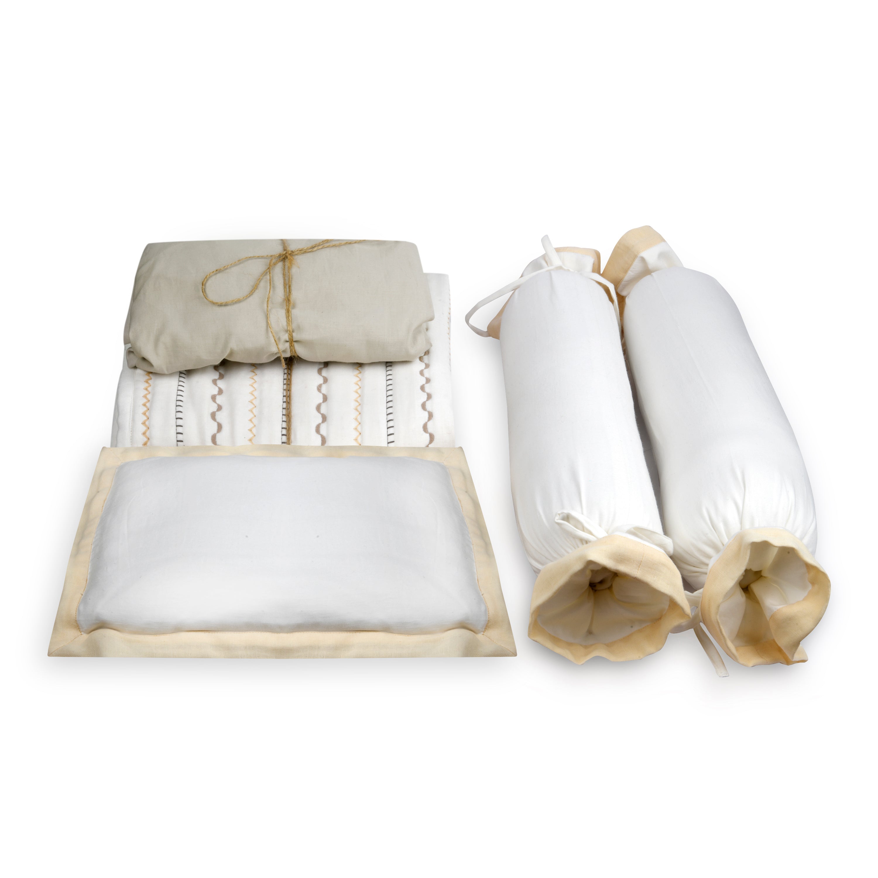 Kokolo Crib Set - Ziggity Zaggity Organic Cotton & Natural Dyes