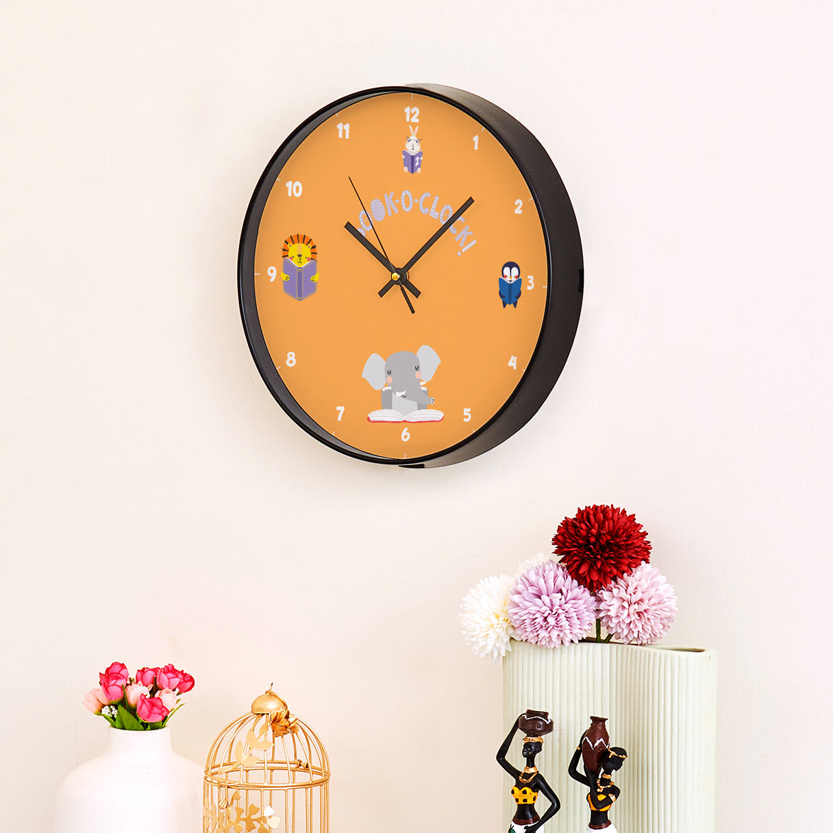 Wall Clock - Animal Library