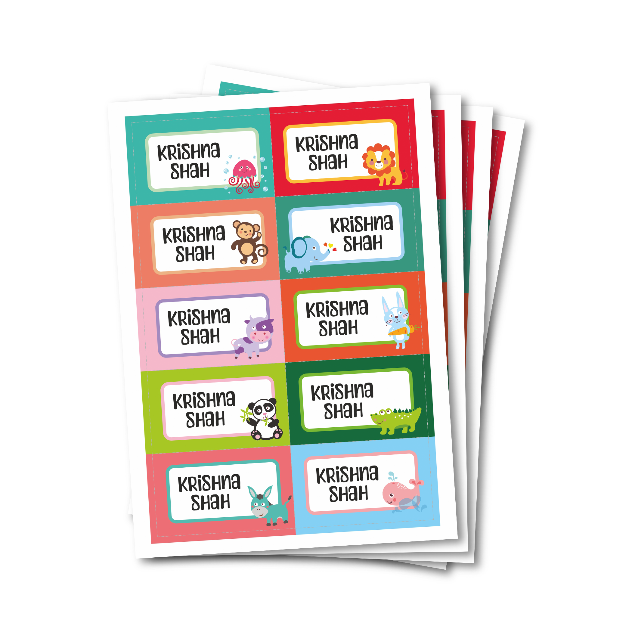 Waterproof Labels - Set Of 40