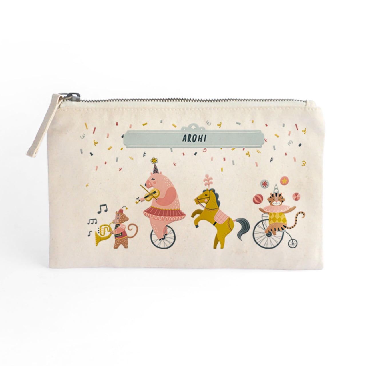 Catch All Pouch - Animal Circus