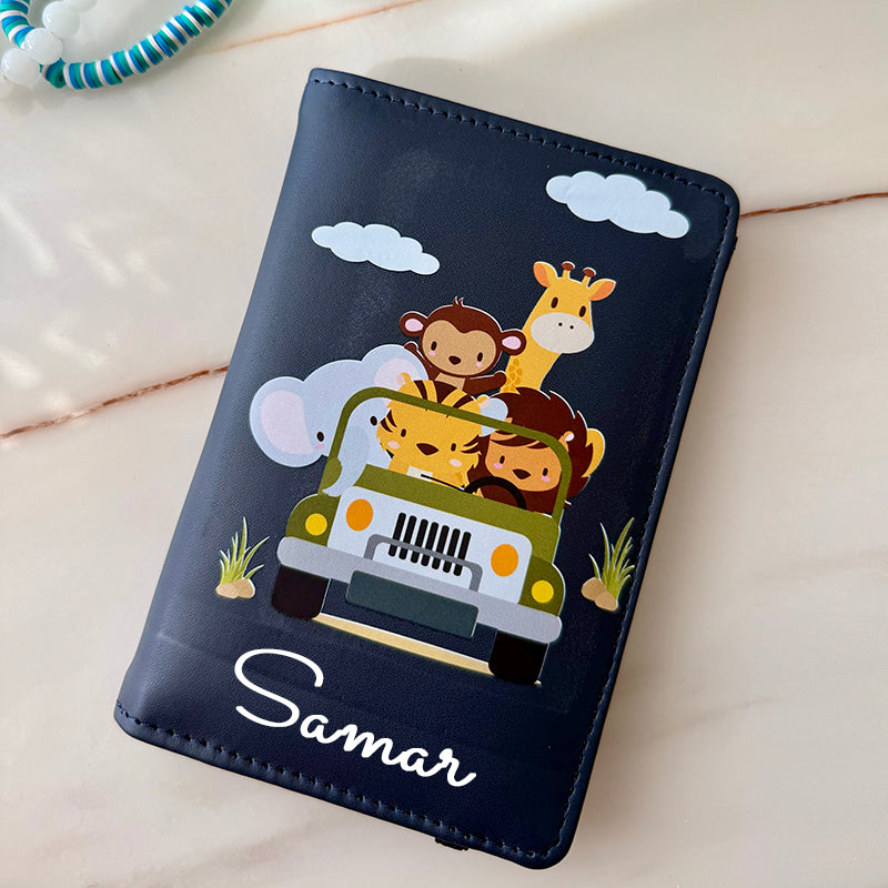 Passport Cover + Luggage Tag - Animals