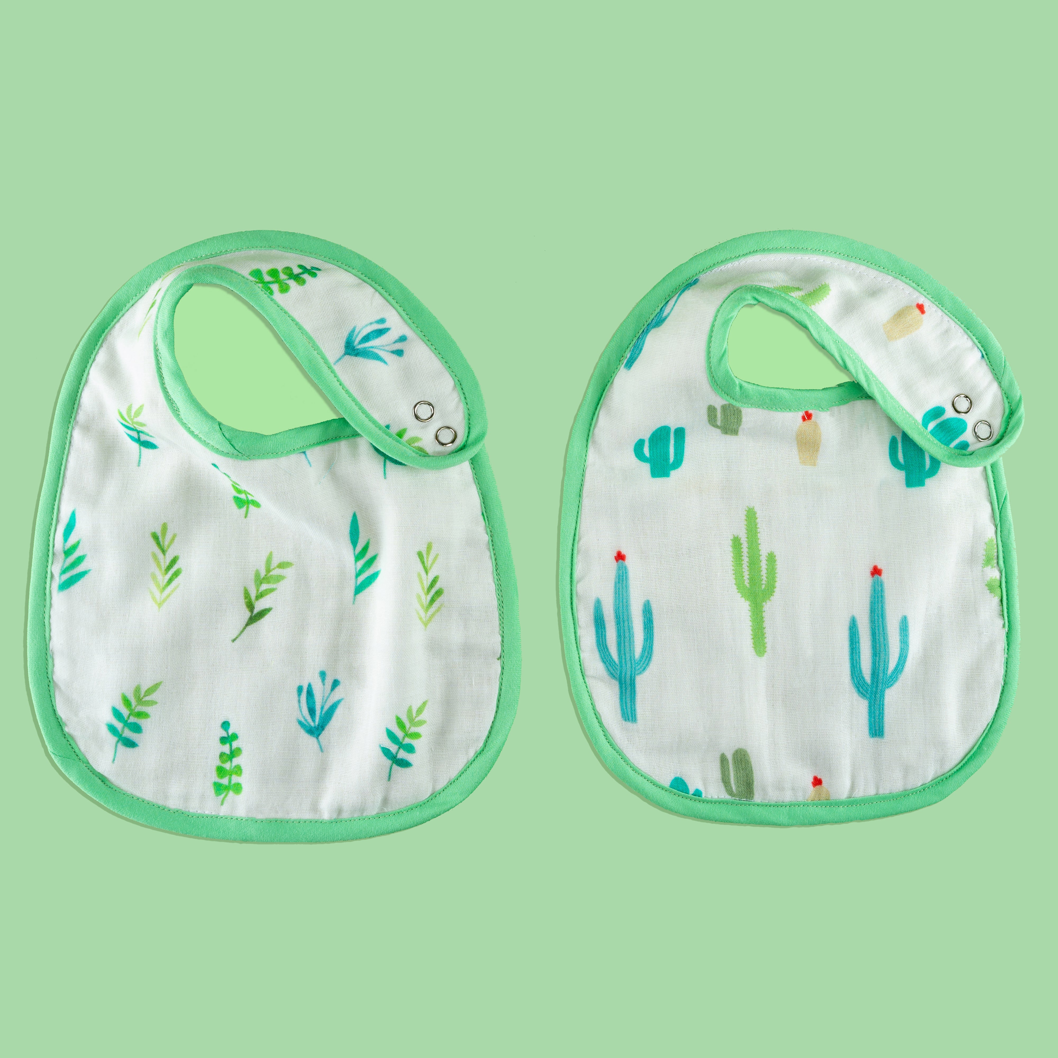 Tiny Snooze Organic Classic Bibs (Set of 2)