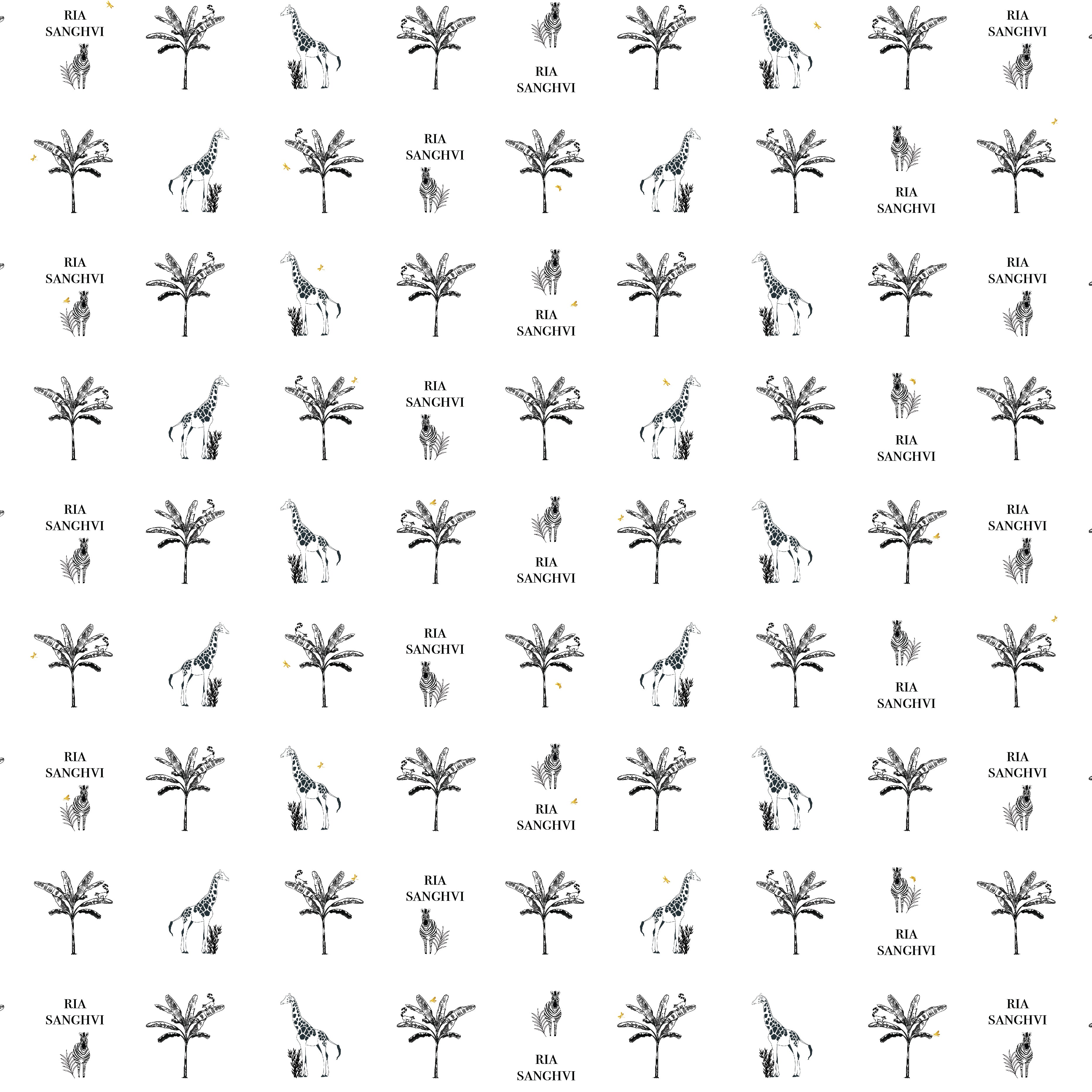 Personalised Wrapping Paper <br> WallPaperScissor x My Baby Babbles Exclusive