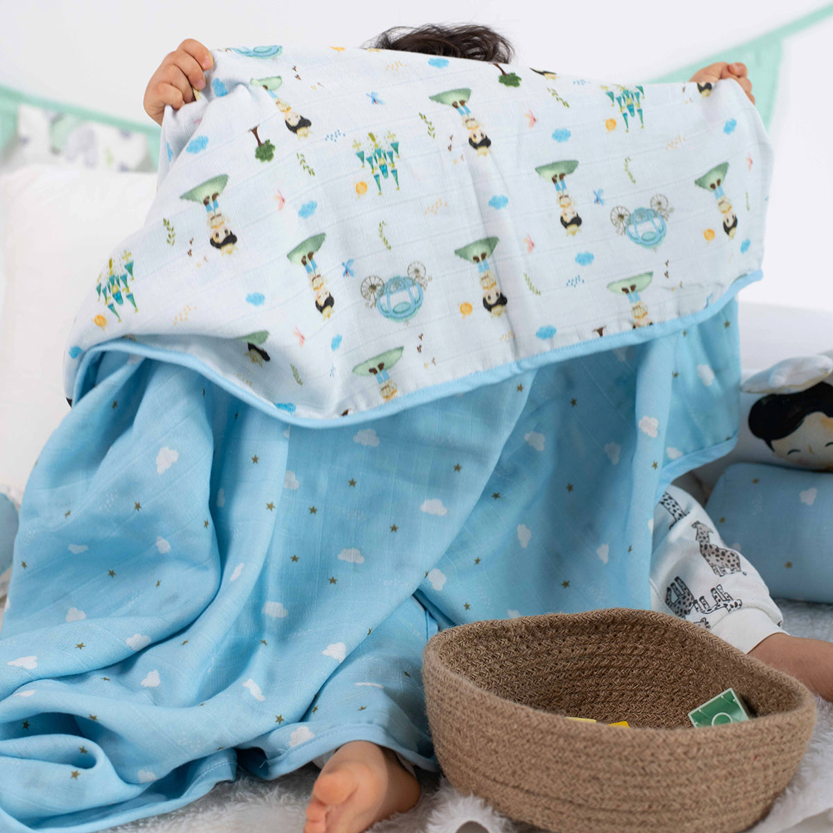 Tiny Snooze Organic Muslin Blanket- The Little Prince