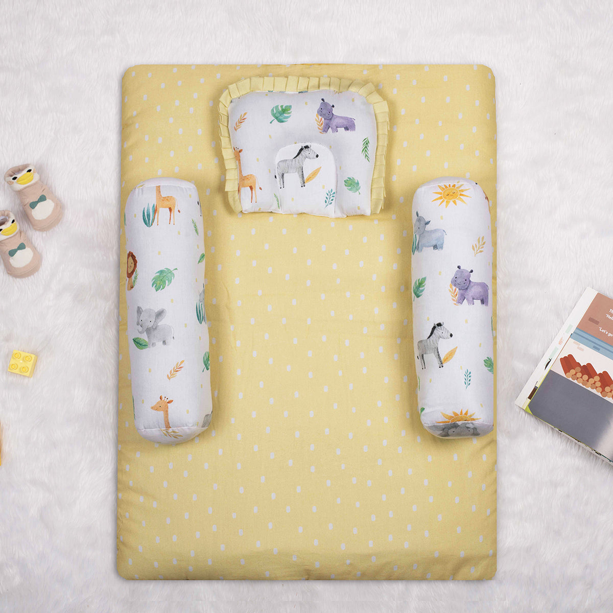 Tiny Snooze Baby Mattress Set- Into The Wild